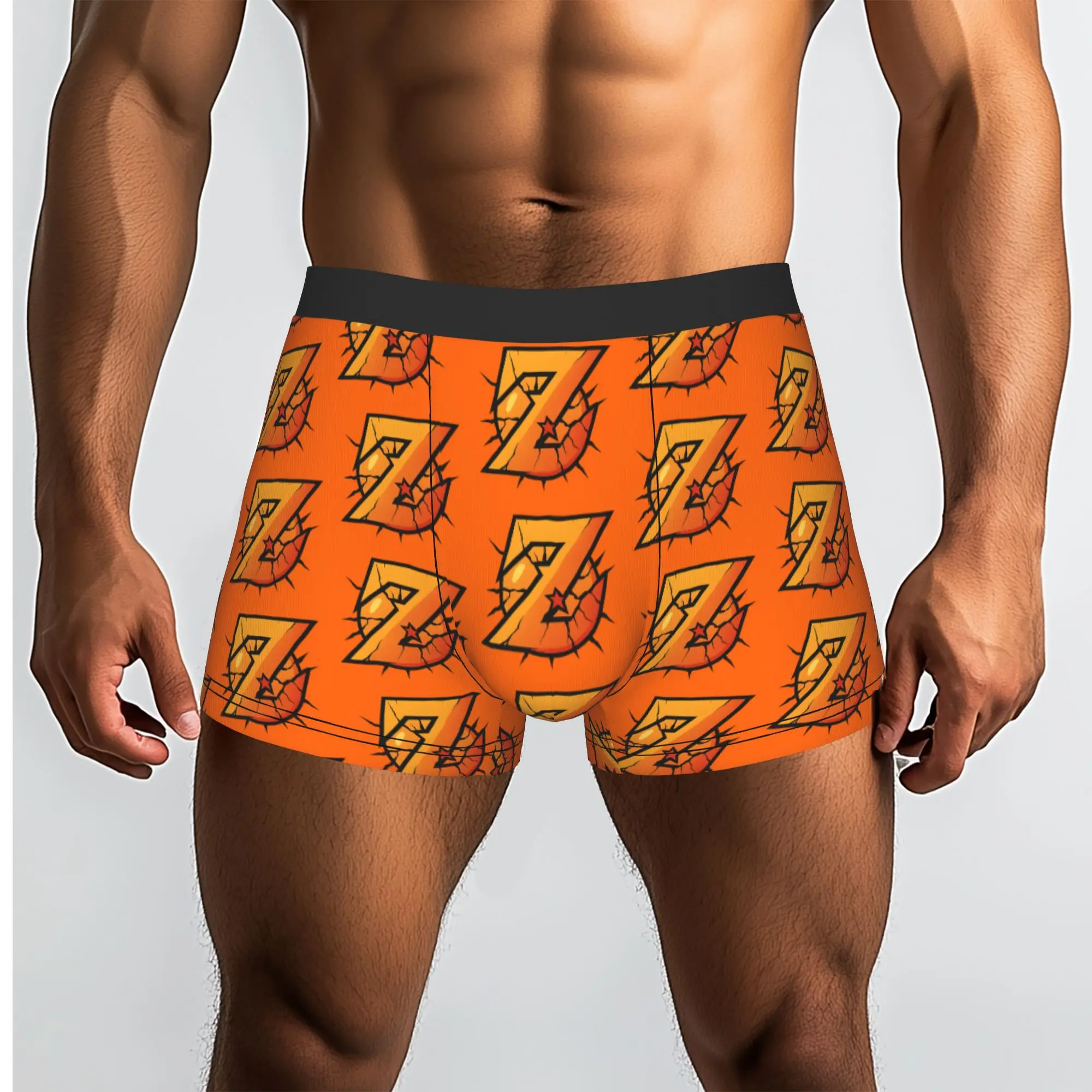Cracked Dragon Sphere Z   Bandai DRAGON BALL Underpants Breathbale Panties Male Underwear Print Shorts Boxer Briefs
