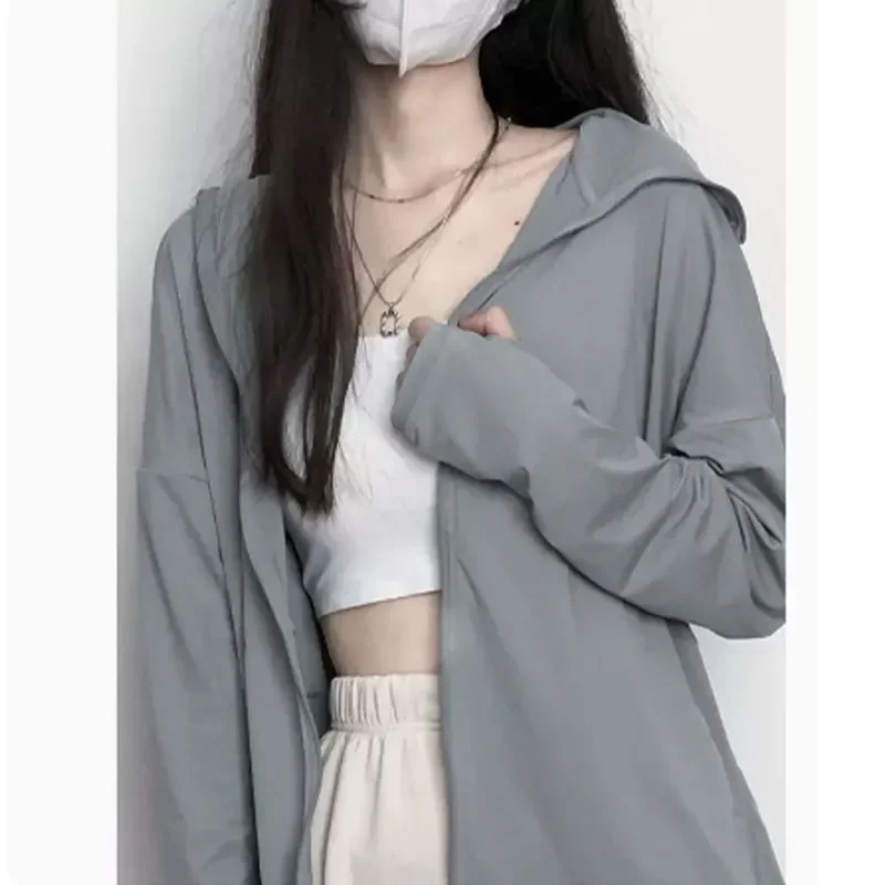 

new loose and thin slack UV protection jacket
