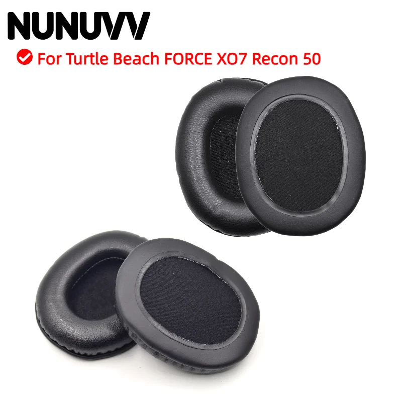 

Replacement Earpads Memory Foam Ear Cushion Cover For Turtle Beach FORCE XO7 Recon 50 Gaming Headset Earmuffs Ear Pads