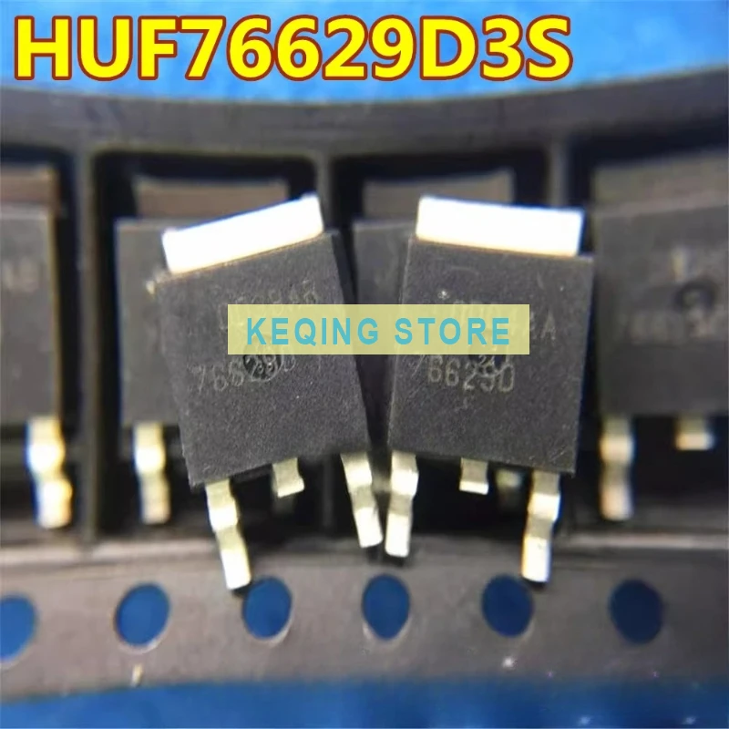 10PCS Used+Not NEW+Send after Measure Original word original code HUF76629D3S 76629D TO-252 N 100V 20A MOS FET