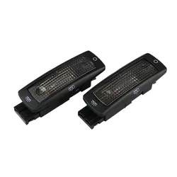 2Pcs Black Rear Reading Map Dome Light Ceiling Lamp For VW Golf Passat 1998-2005 Beetle Bora Superb 3B0947291B 3B0947291