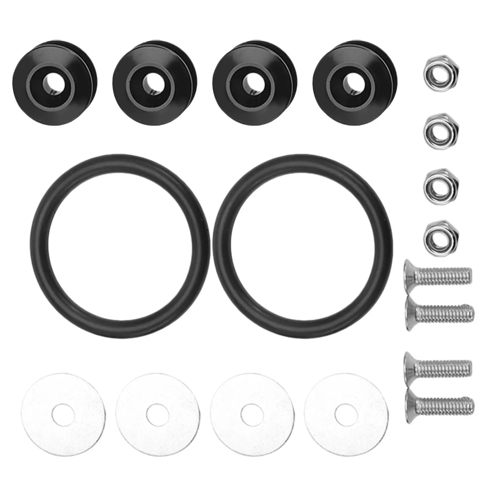 1Set Car Bumper Holders Quick Release Fastener Clips Reinforced Front Rear Bumper Fixings Car Modification Accessories