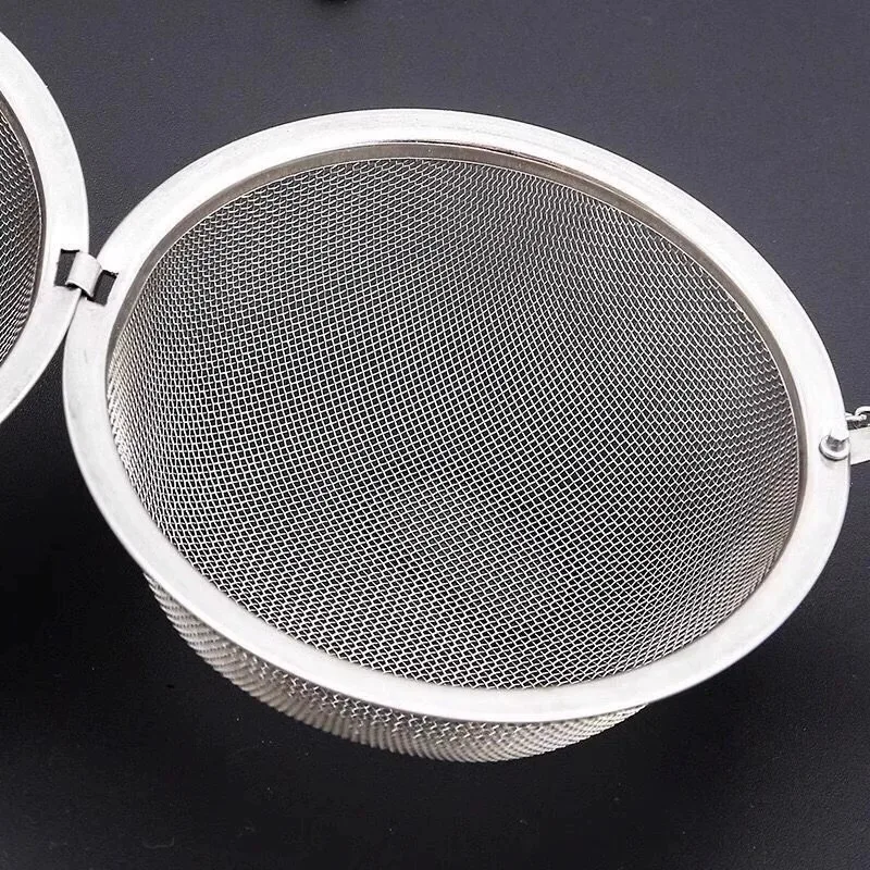 Stainless Steel Infuser Strainer Mesh Tea Spoon Locking Spice Egg Shaped Ball Tea Strainers New Bar Kitchen Accessories