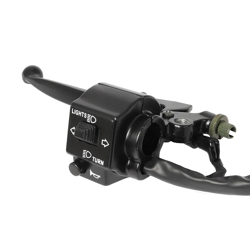 2 sztuk 7/8 ''motocykl kierownica montaż przełącznika zestaw sterowania dla Suzuki GS125 GN125 GS GN 125 wskaźniki światła przełączniki klaksonu — zdjęcie 7