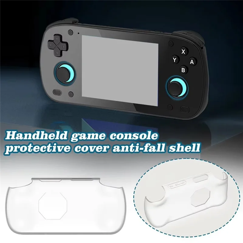 Untuk Retroid Pocket Mini Grip Melindungi Casing Cangkang TPU untuk Retroid Pocket Mini Pegangan Resmi untuk RPMIN Retro Console Stand