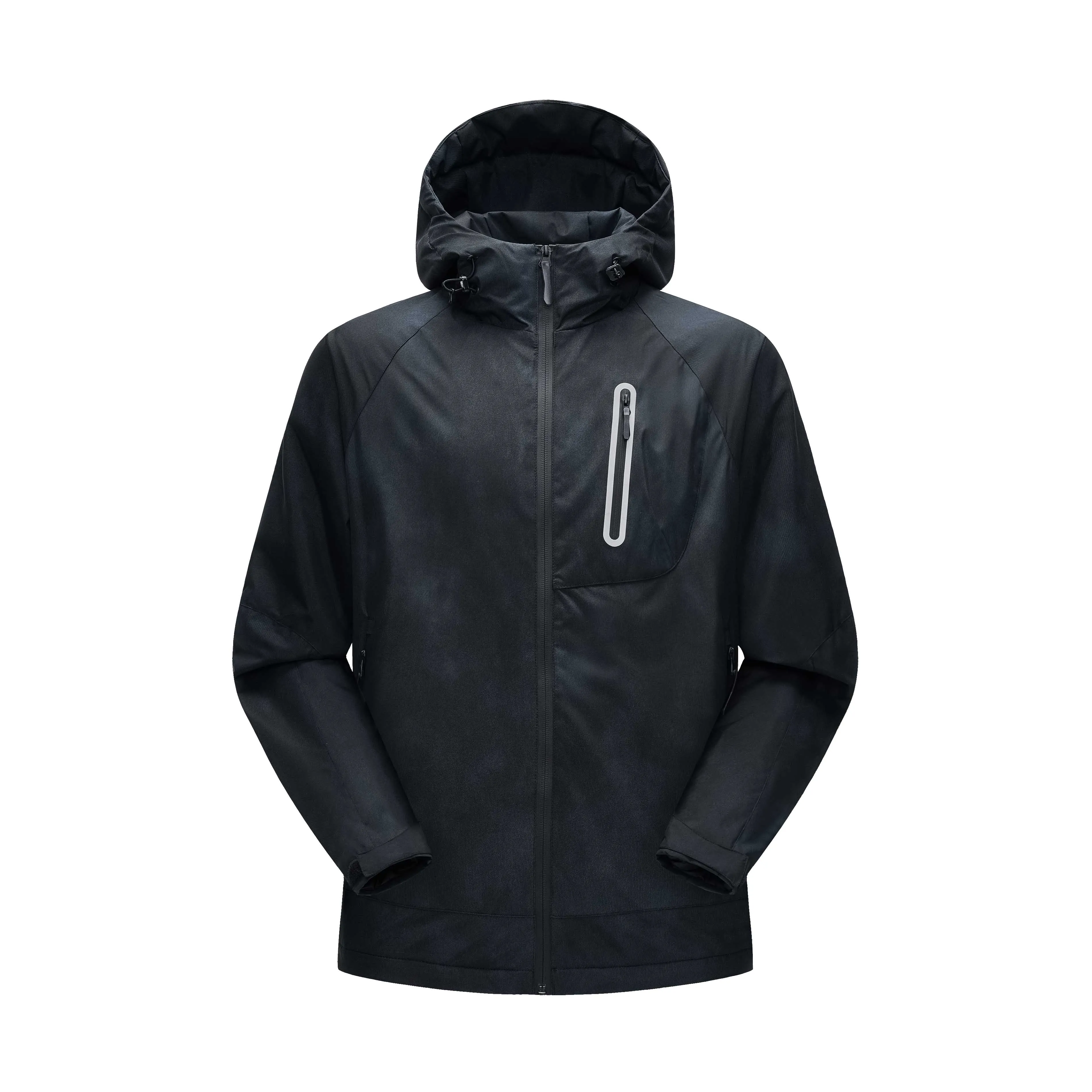 

Men's jacket, light cotton-padded windproof and waterproof, suitable for outdoor hiking and running.