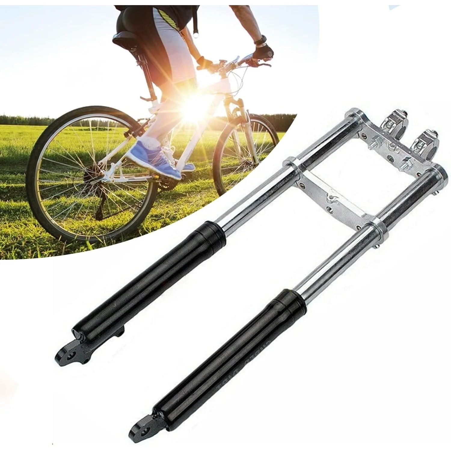 

19" Front Forks Shock Absorber for 49CC 2 stroke mini off-road Motorcycle Mountain Dirt Pit Bike Pro Trail