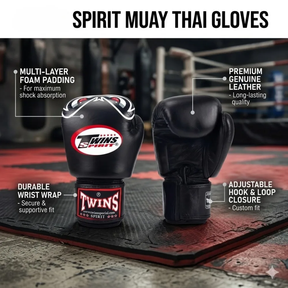 

Professional Boxing Gloves for Men & Women, 8/10/12/14/16oz MMA Muay Thai Sparring Training Gear PU Leather Punching Mitts