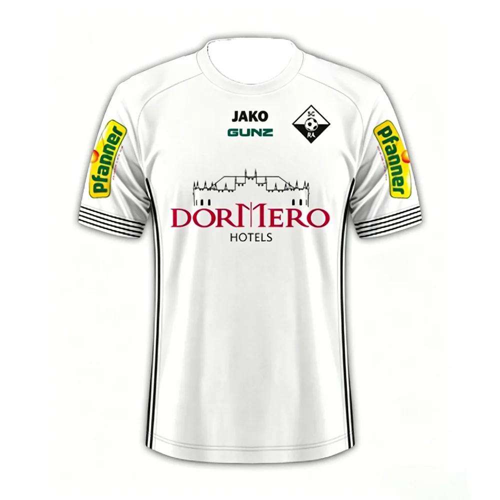 

2026 SCR Altach Team Uniform Austrian League Fan Edition Short Sleeved Breathable Quick Drying Sports T-Shirt