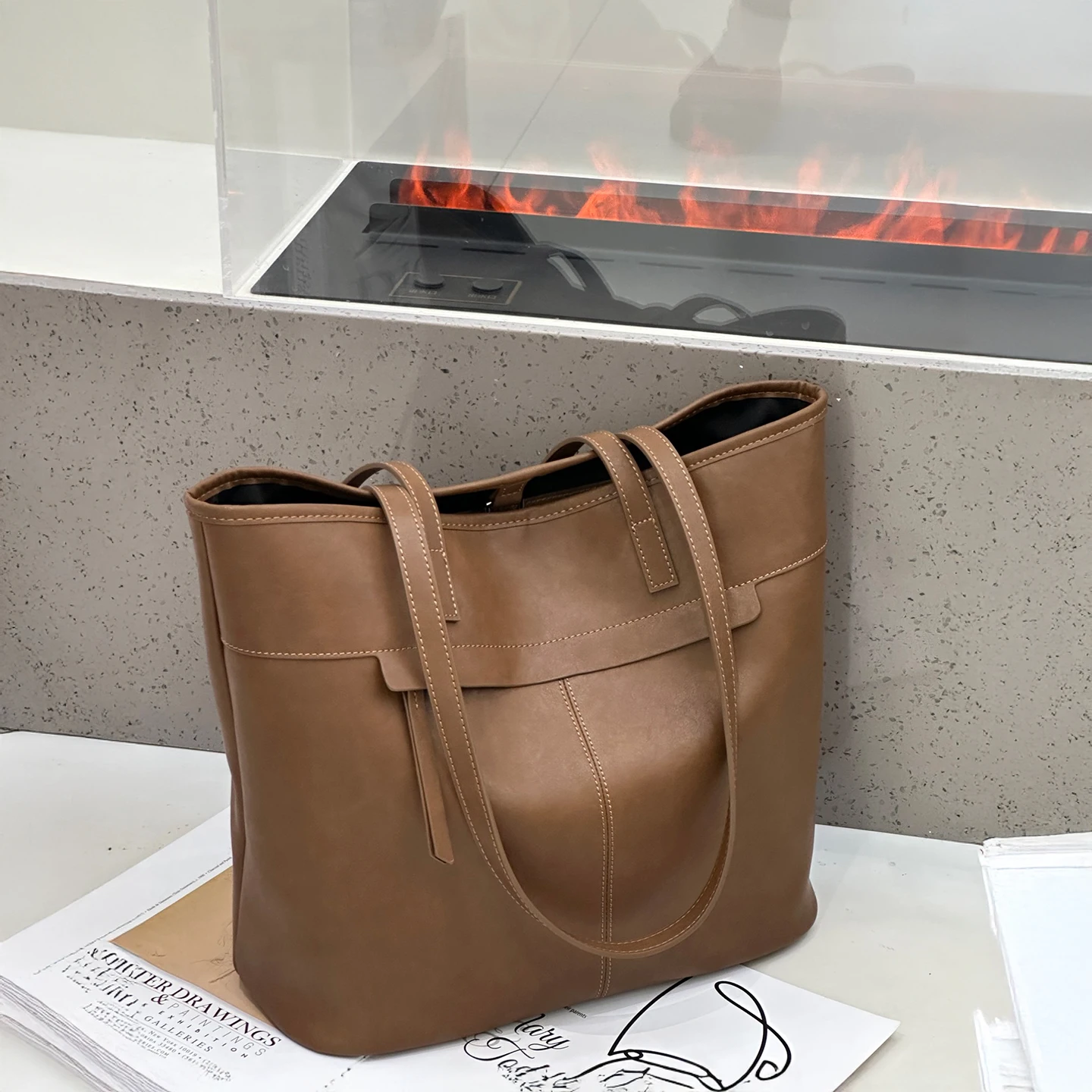 

Mendy Tote Bags New In Handbag Women's Handbag Designer Luxury Hand Bag Ladies Shoulder Bag Large Capacity Work Open-top Bag