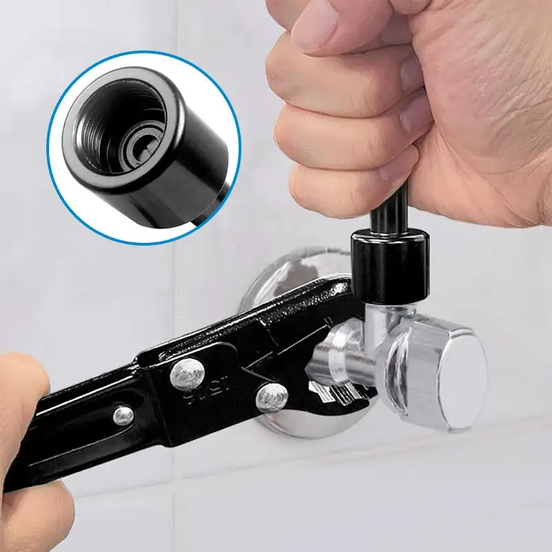 Professional Plumbing Wrench Kit - Must-Have for Plumbers Angle Stop Wrench Easy to Install Carry for Plumbers Plumbing Tool