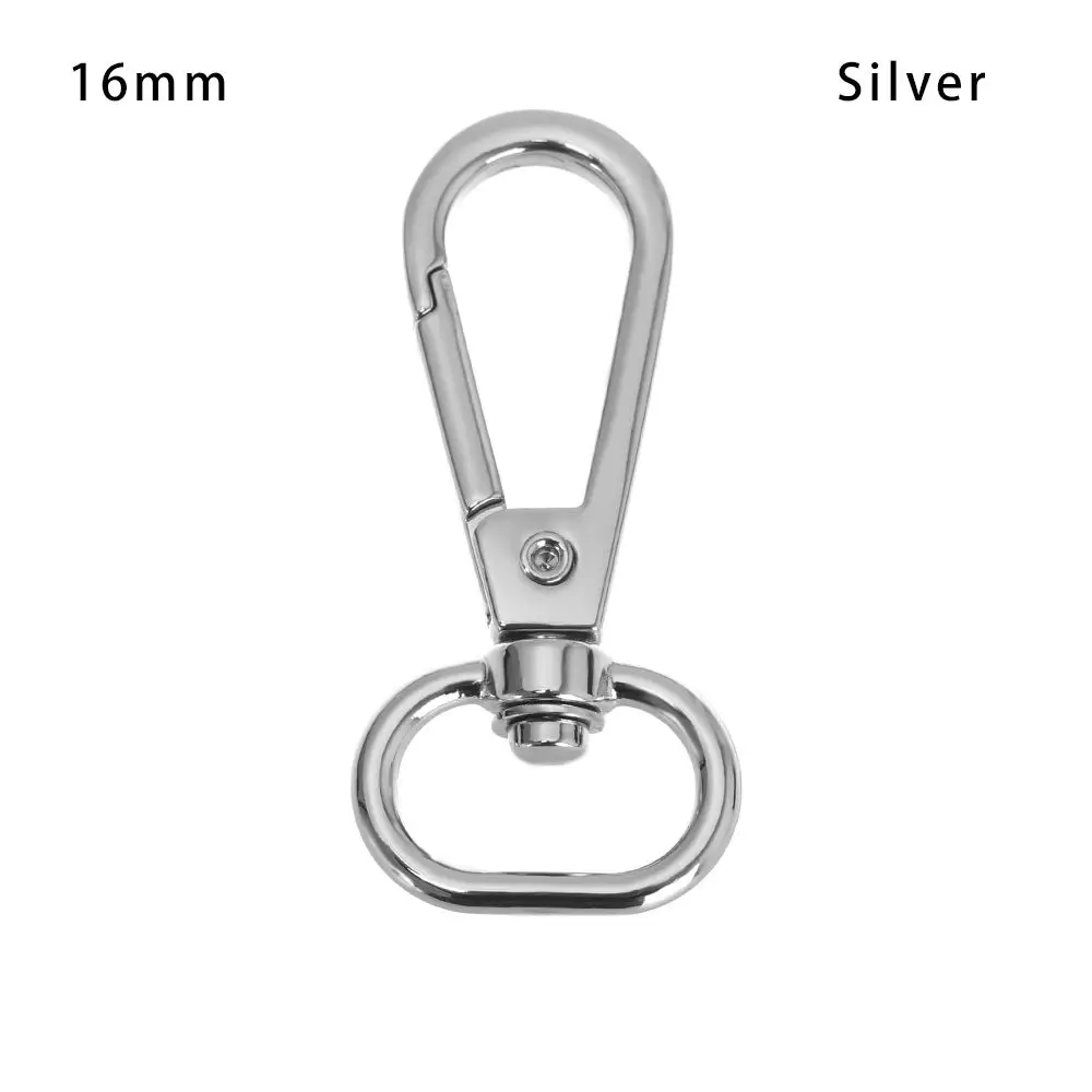 

1pcs Jewelry Making Split Ring DIY KeyChain Collar Carabiner Snap Hook Bags Strap Buckles Lobster Clasp