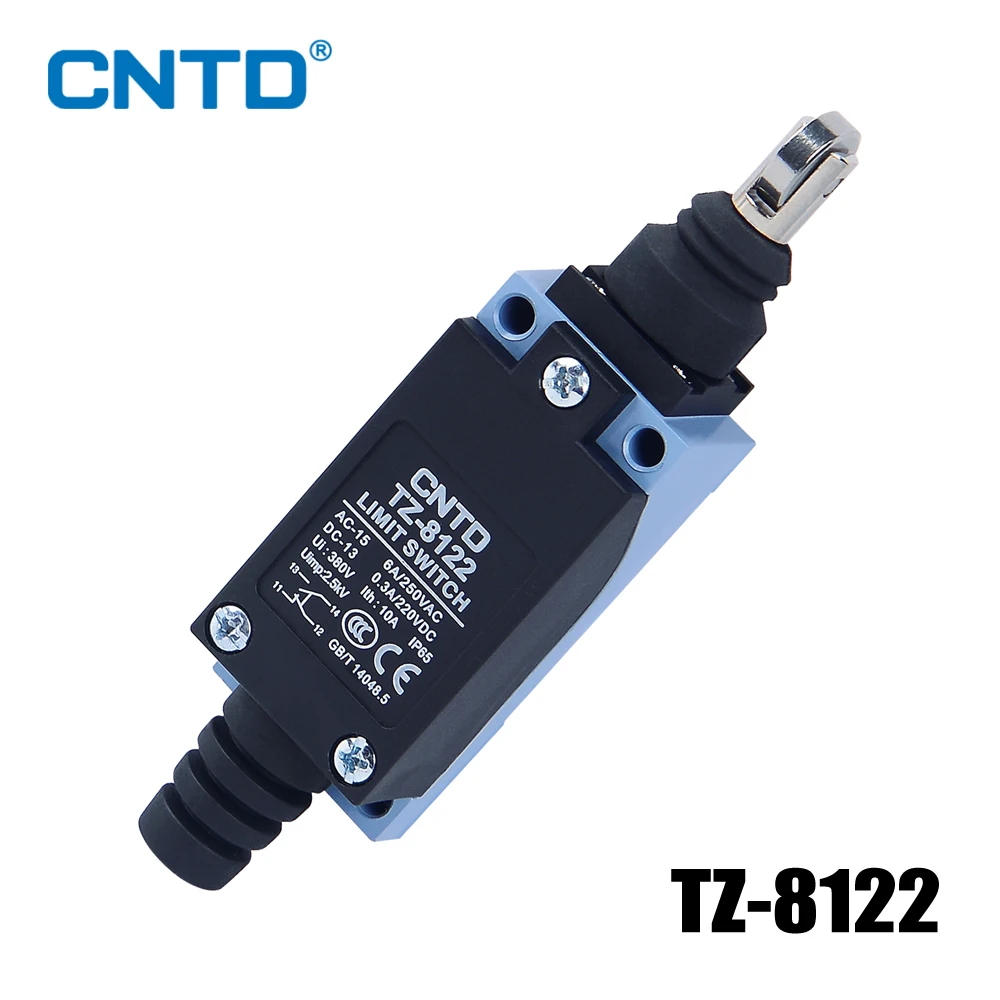 CNTD TZ-8 Series Small Vertical Limit Switch TZ-8104 TZ-8107 TZ-8108 TZ-8111 TZ8112 Waterproof Travel Switch micro Switch