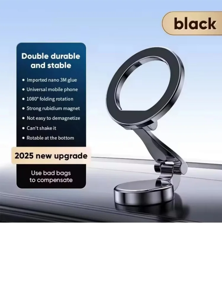 Uchwyt samochodowy Magsafe 1080 do telefonu komórkowego, mocowanie do pojazdów, uchwyt na telefon w samochodzie do iPhone 17 16 Pro Max Plus — 2