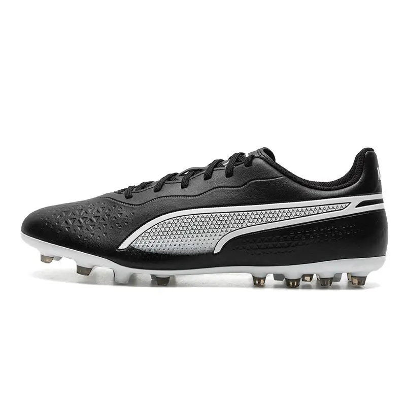 

Puma Football Shoes Men's Shoes King Match Mg Spiked Shoes Wear-Resistant Breathable Training Shoes Artificial Turf Shoes 107572-01
