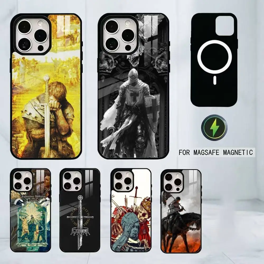 

K-Kingdom C-Come D-Deliverance Phone Case For iPhone17,16,15,14,13,12,11 Plus,Pro Magnetic with Magsafe Wireless Charging
