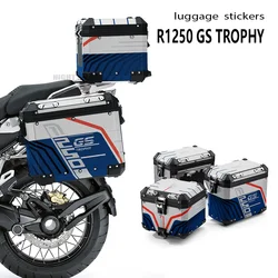 For BMW R1250GS Adventure R 1250 GS ADV Trophy Trunk Sticker Side Case Mat Motorcycle Trunk Set Decals