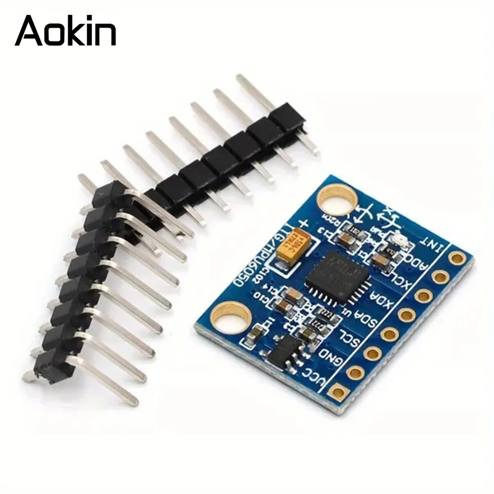 1/5/10 قطعة GY521 GY-521 MPU6050 IIC I2C واجهة 3 محور التناظرية جيروسكوب الاستشعار التسارع وحدة متوافقة لاردوينو #4