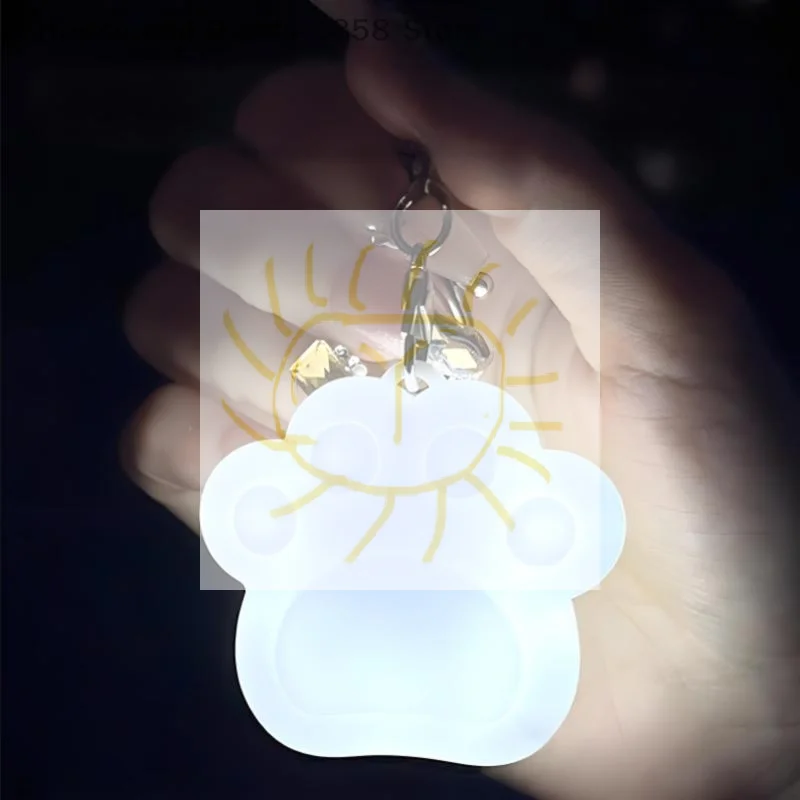 

Touch Sensitive Glowing Heart Shape Light LED Automatic Sensing Purse Light Touch Activated Handbag Light Handbag Night Light