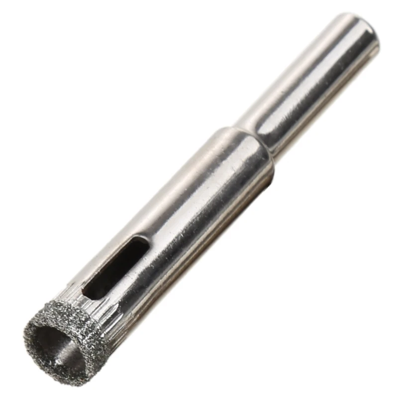 F92C 10pcs 12mm الماس الملمس المغلفة بتات الحفر الثقب حفرة من خشب الزجاج البلاط الرخام السيراميك