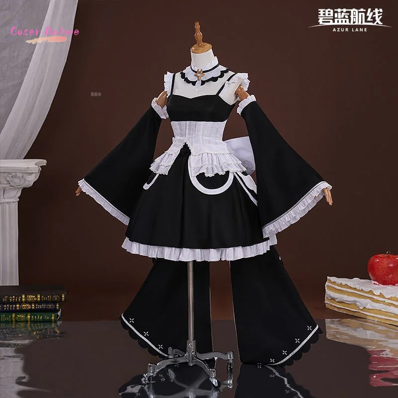 Game Azur Lane HMS Formidable  Cosplay Costume Uniform Halloween Carnival Party Christmas Play Role Clothes Clothing