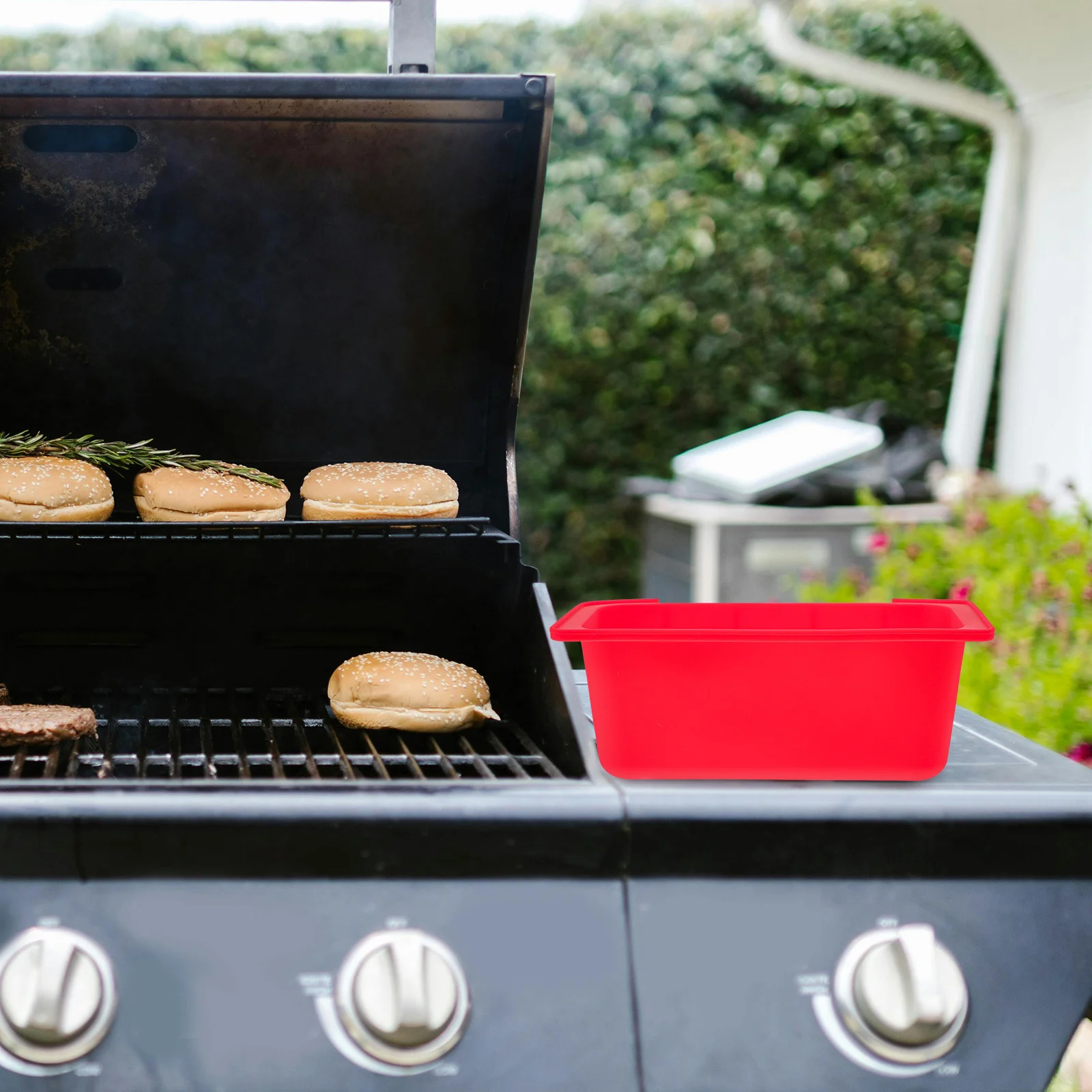 

Silicone Grease Cup Liner No Leaking Perfect Fit for Grills Easy to Clean Drip Pan Liner Silicone Grease Cup Accessory
