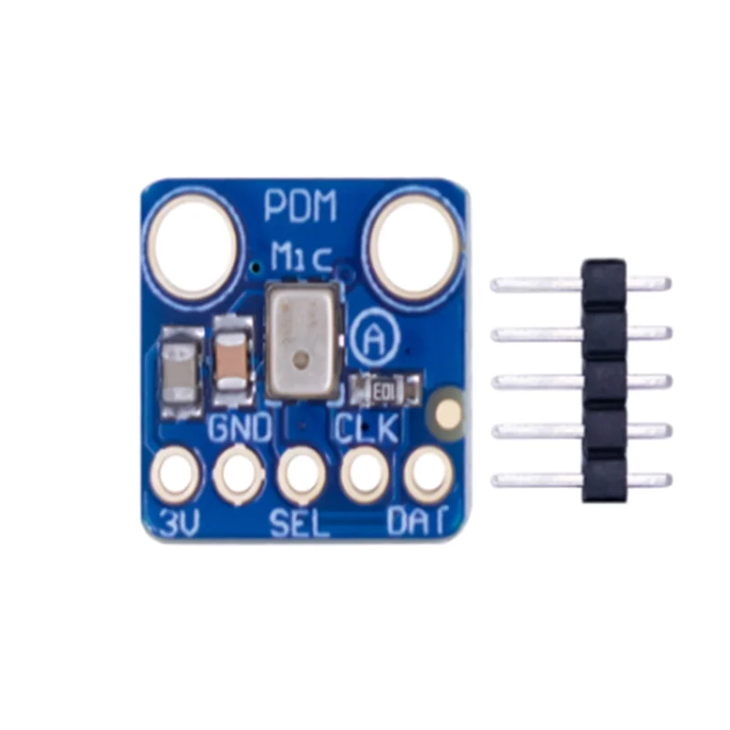 AK51-MP34DT01 PDM Digital MEMS Microphone Module Simple Pulse Density Modulation Output Small Omnidirectional Microphone