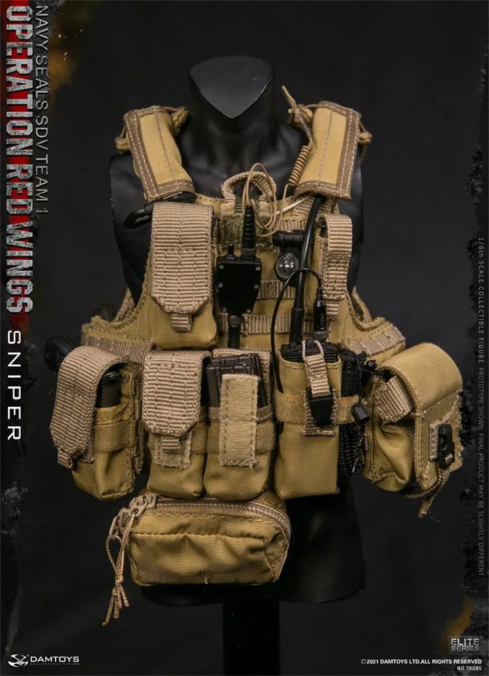 1/6 damtoys dam 78085 navy seals sdv equipe 1 operação asas vermelhas sniper soldado do exército especial conjunto completo móvel boneca para coletar