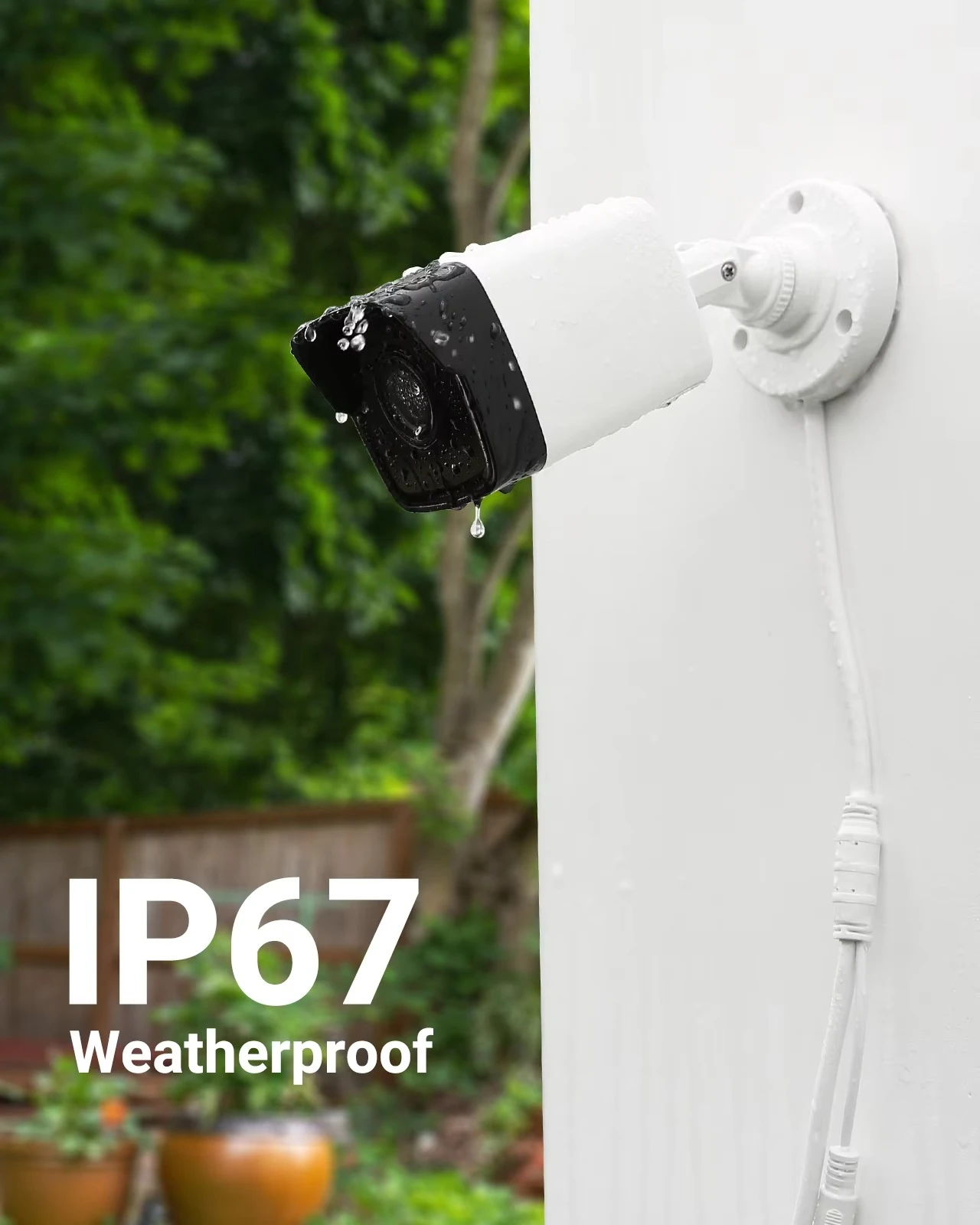 

5MP 8CH PoE NVR Security System - ANNKE 100ft Night Vision 2TB IP67 Outdoor Audio CCTV Camera Kit