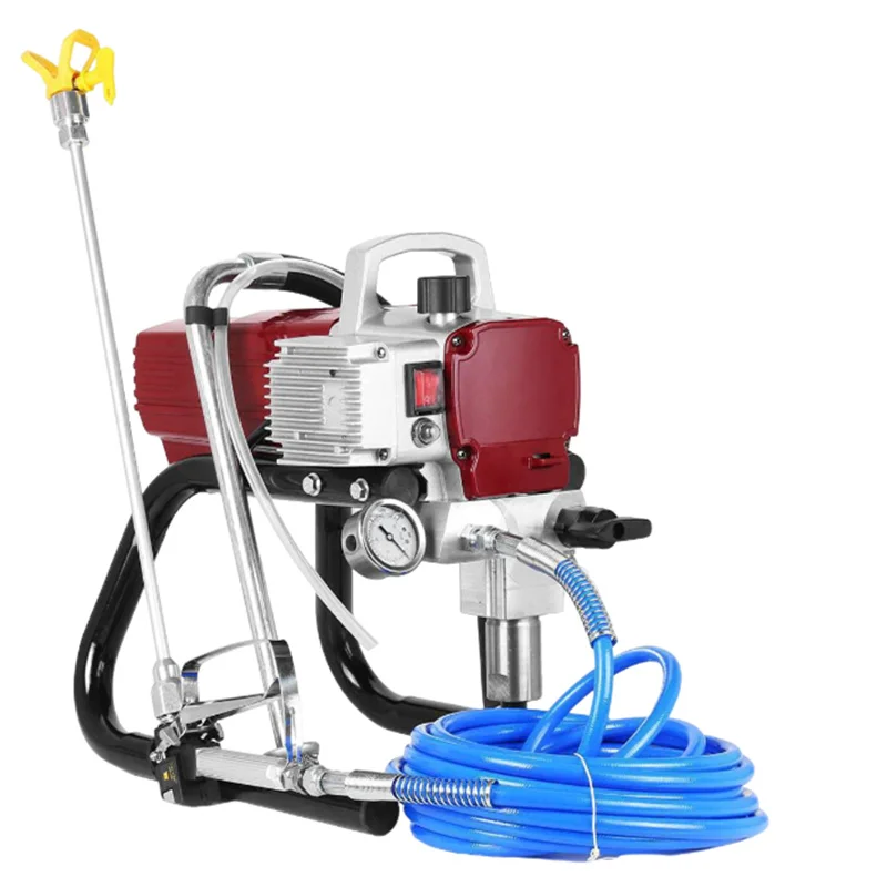 

High Pressure Airless Airless Spray Machine Electric Paint Sprayer Internal Power Painting Tool 110/220V for Ceiling and Floor