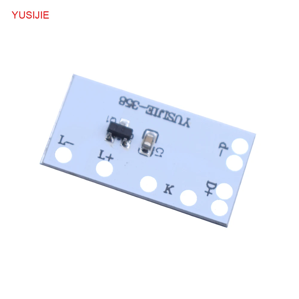 Bicycle light control board car light modification DIY lighting LED flash control chip IC 3-5v voltage control