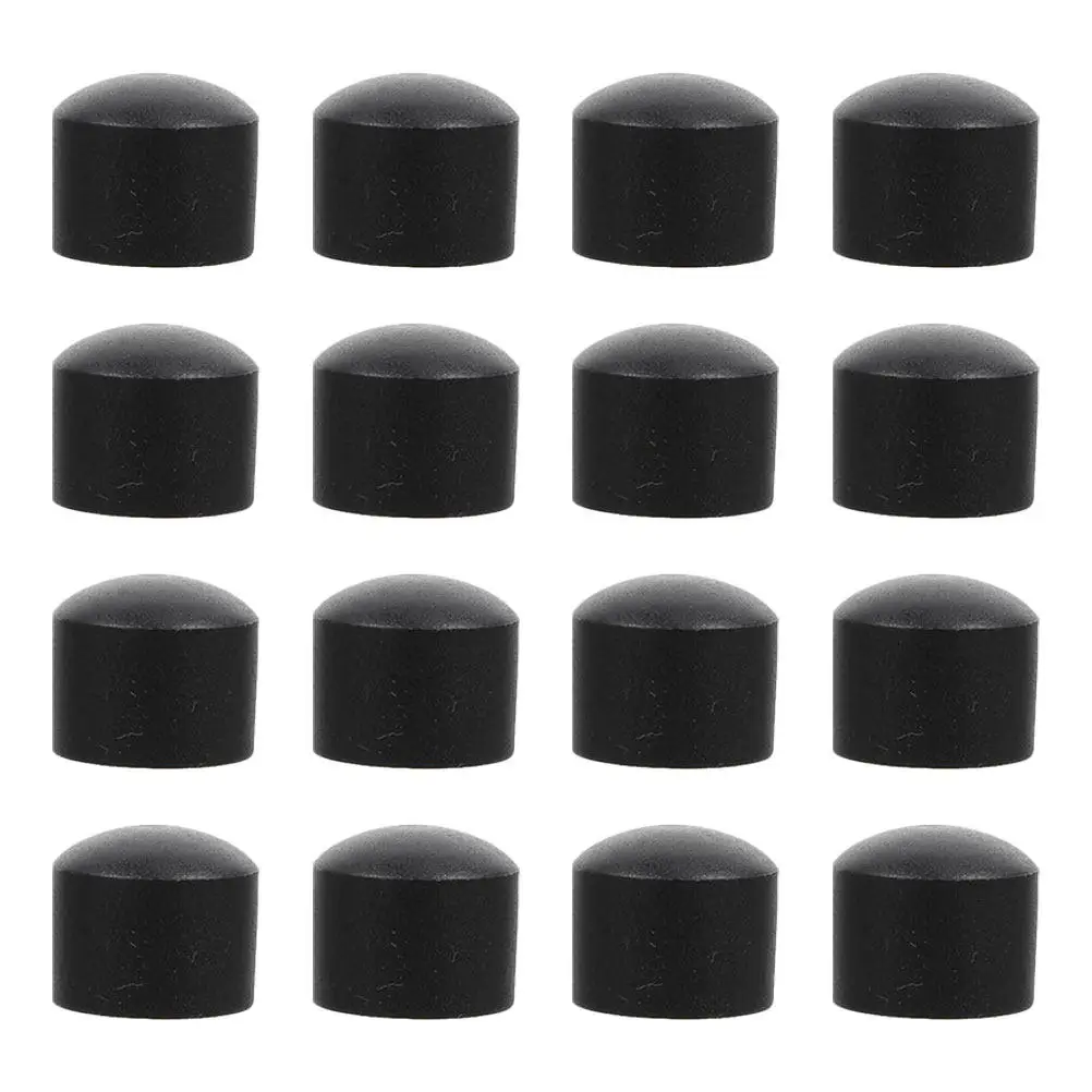 

16Pcs Foosball Rod Caps Sturdy Rubber End Covers for Football Table Machine Safety Bump Protection Easy Install Replacement