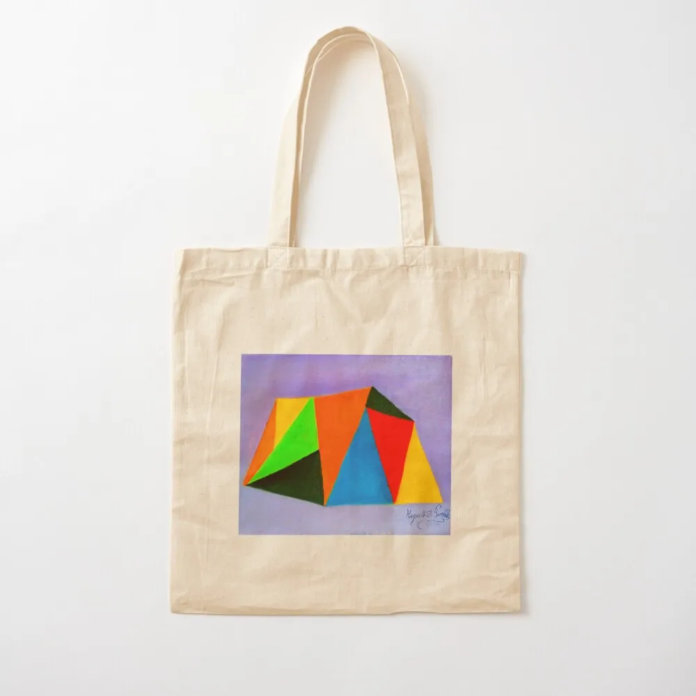

Multi-Colored Triangles Tote Bag