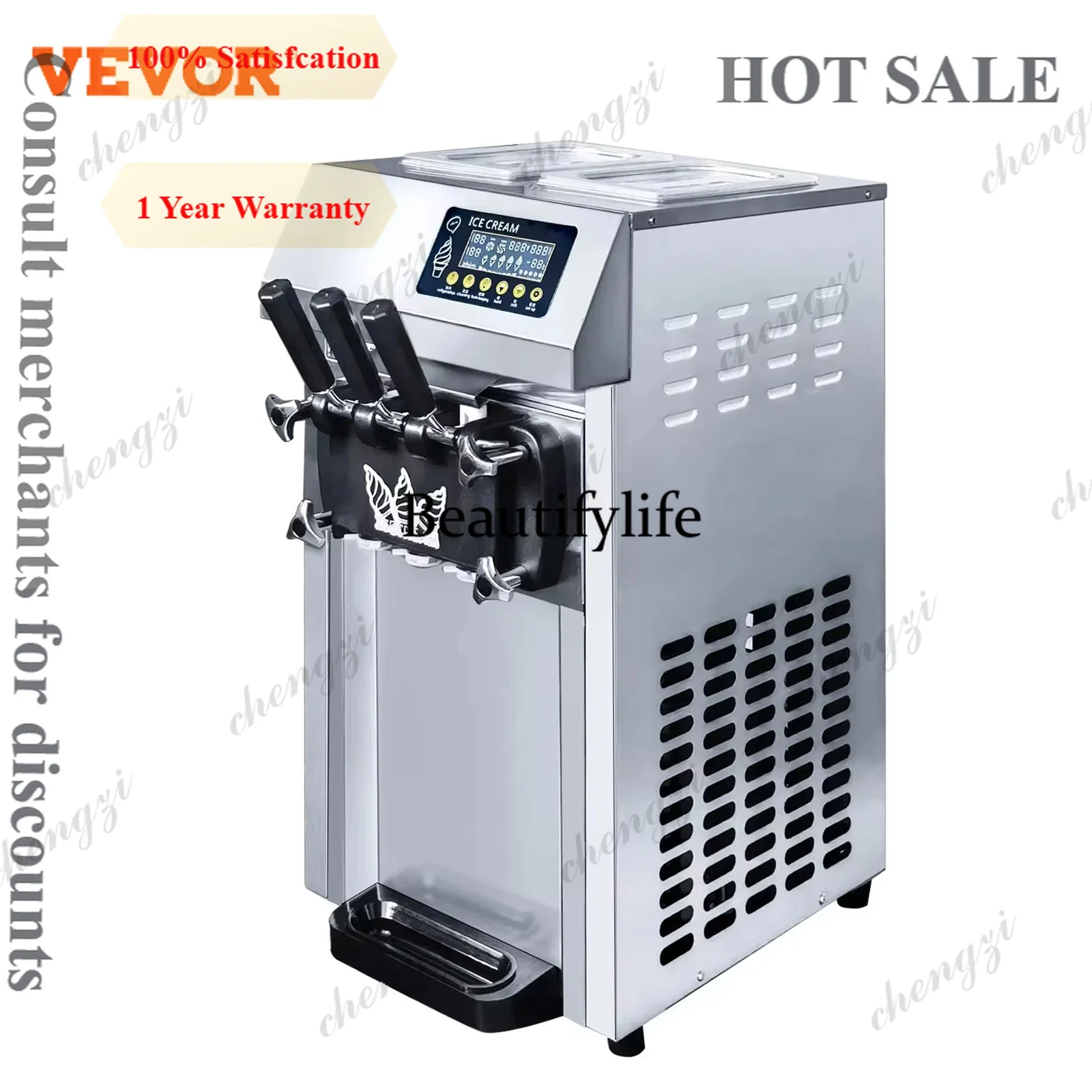 

A81 Pre-cooling commercial ice cream maker A126 ice cream machine Soft Serve Machine portable big capacity ice cream machi