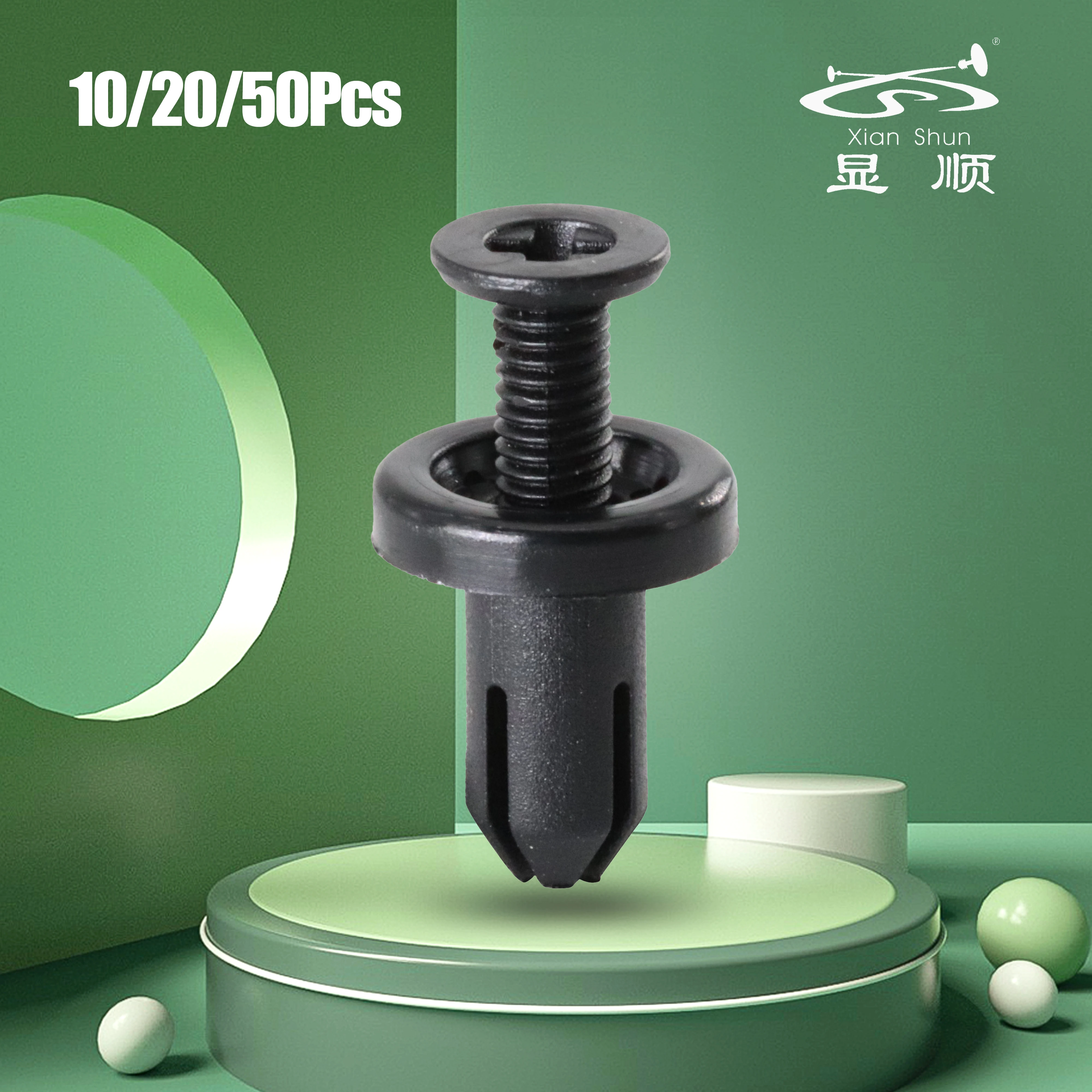 

10/20/50Pcs Black PA Headlight Interior Replacement Parts Car Fastening Clips Car Accessories For Mazda EA0150037