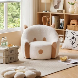 Girl Soft Sofa Chair Unique Filling Individual Modern Sofa Puffs Floor Woonkamer Banken Sofaset Furniture For Living Room