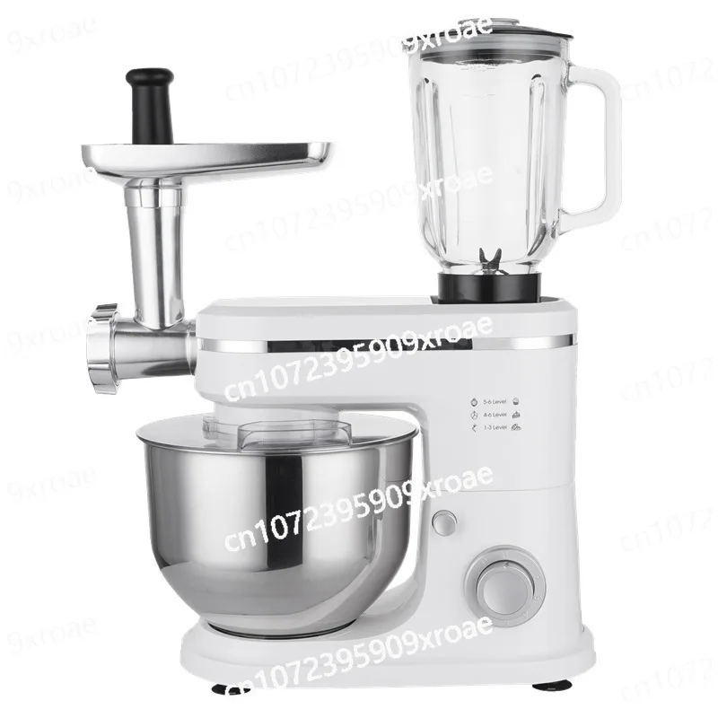 Multifunctional chef machine, small household dough kneader, mixer, one-piece meat grinder