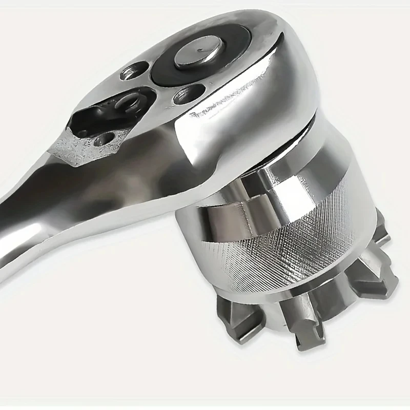 Adjustable Universal Socket Wrench Grip Adapter, 10-19mm Hex Head Nuts And Bolts Driver Tool, For 3/8