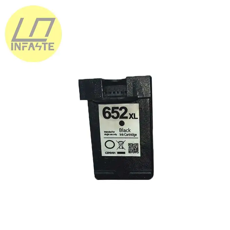 Infaste Compatible 652XL ink cartridges Replacement for HP Deskjet 1115 1118 2135 2136 2138 3635 3636 3638 3838 3835 Printer