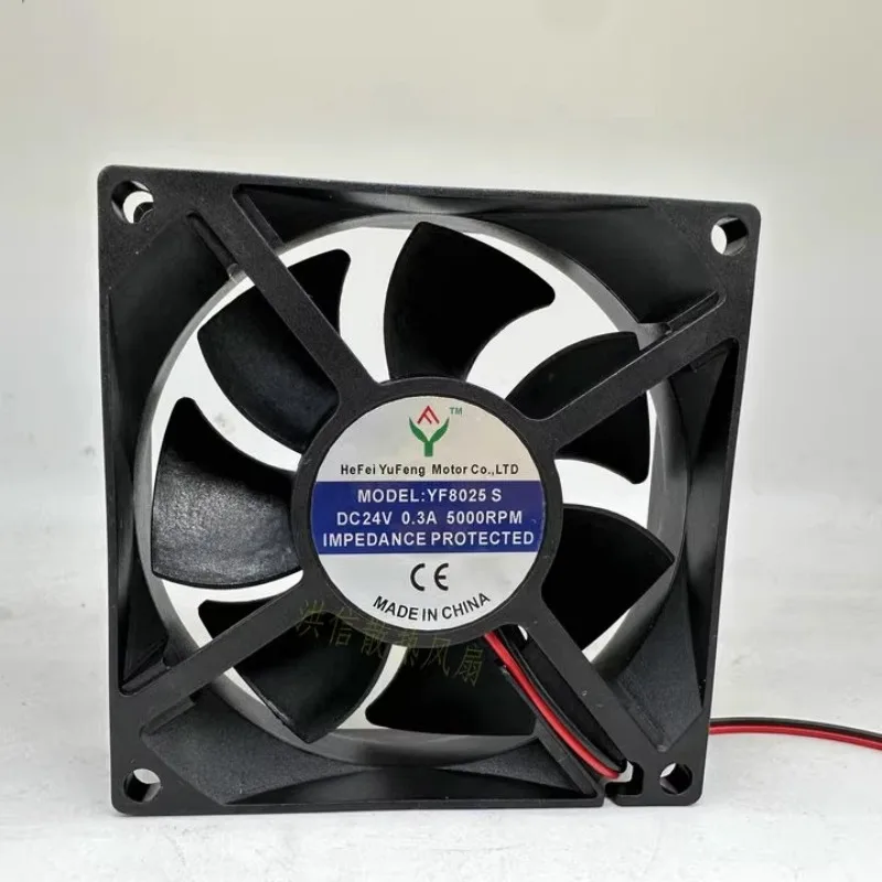 

Новый вентилятор процессора для YF8025S DC24V 0.3A 8025, охлаждающий вентилятор 80*80*25 мм