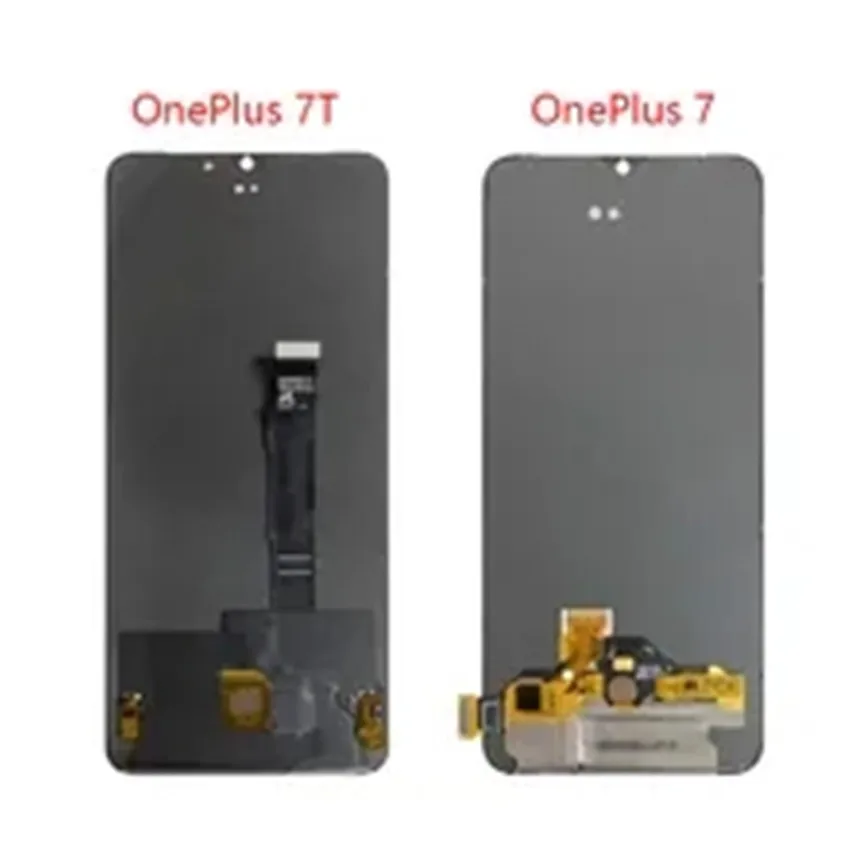 

OnePlus 7T LCD Display Touch Screen Replacement Parts, OLED Screen, 1 + 7 Digitizer