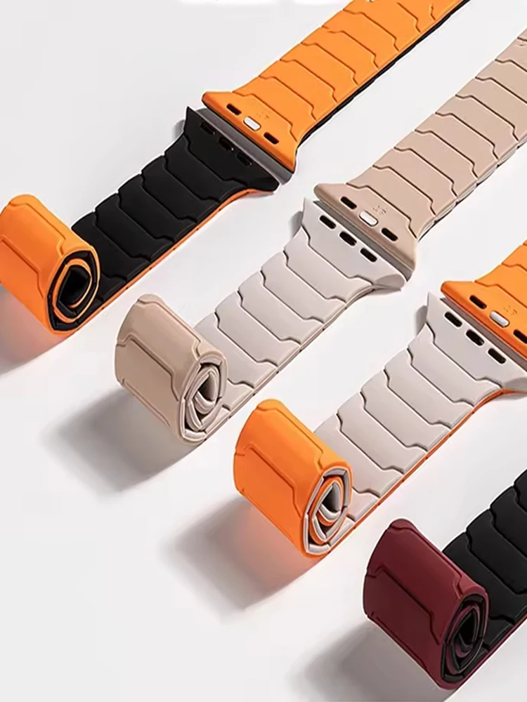 Magnetic Straps For Apple Watch 11 Band 46mm 45mm 44mm 40mm 42mm 41mm 49mm correa Bracelet IWatch Series 10 SE 9 8 7 6 5 Ultra 2