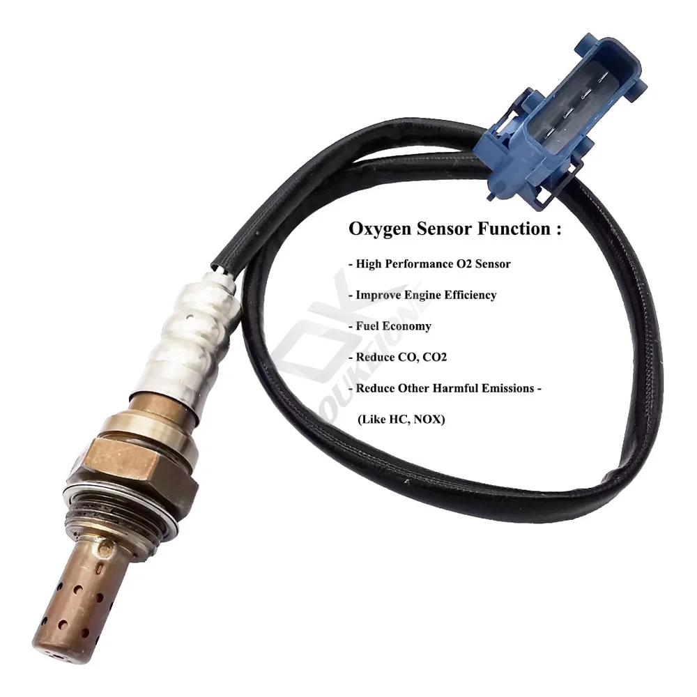 เซ็นเซอร์ออกซิเจนแลมบ์ดา O2 จำนวน 2 ชิ้น สำหรับรถยนต์ Citroen C3 C4 C5 DS4 DS5 Peugeot 207 308 5008 Mini Cooper ปี 2007 2008-2017 11787548961 1618V3