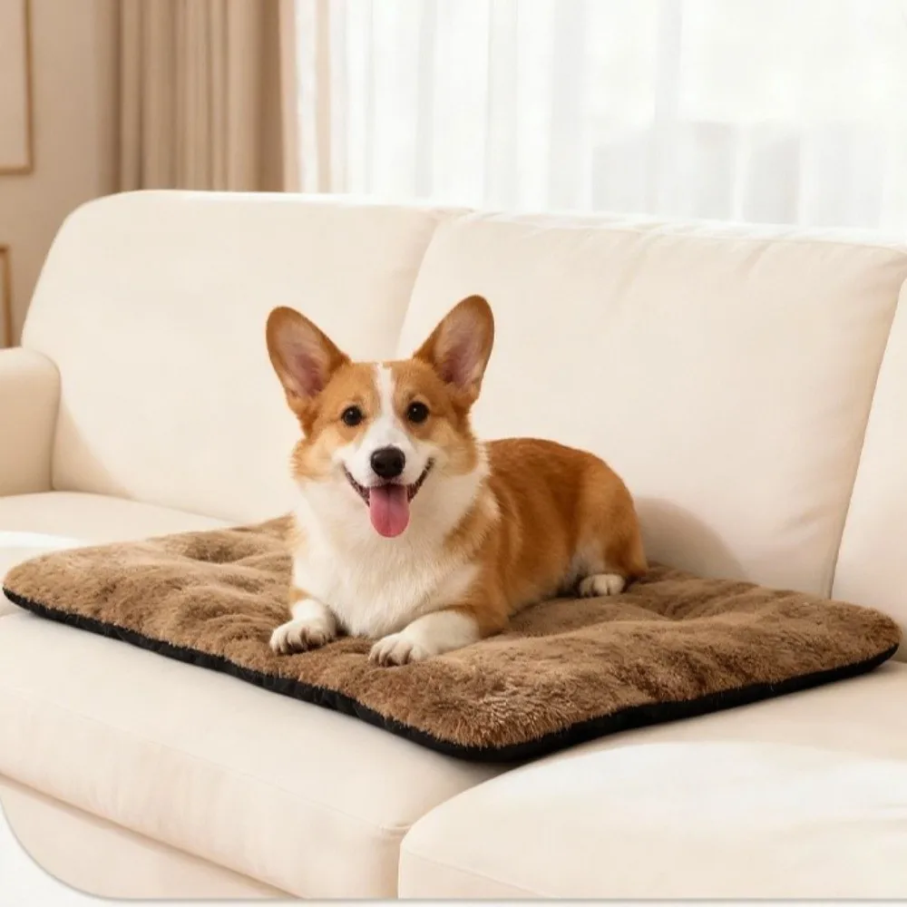 

No Electricity Non-Slip Pet Self Heating Mat Thicken Warm Dog Heating Pad Soft Comfortable Cat Heated Mat Kennel Mat