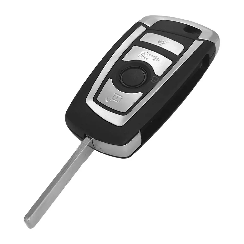 XNRKEY 4 Button CAS2 Modified Flip Remote Car Key ID46 Chip 315LP/315/433/868Mhz for BMW 3 5 7 Series E38 E39 E46 M5 X3 X5 E65