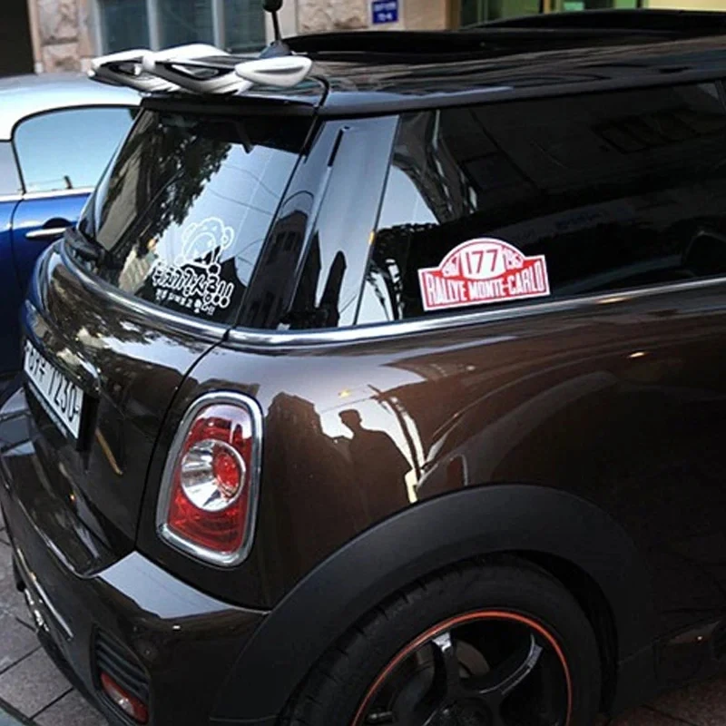 Car sticker modified label For Mini Cooper sticker S JCW For R55 R56 R60 R61 F54 F55 F56 F60 Accessories decoration