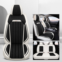 5PCS Car Seat Covers For VW Golf 5 gti 2004 Passat b7 2012 Flax Auto Interior Accessories Fit Sedan Suv Pick-up Truck Seat