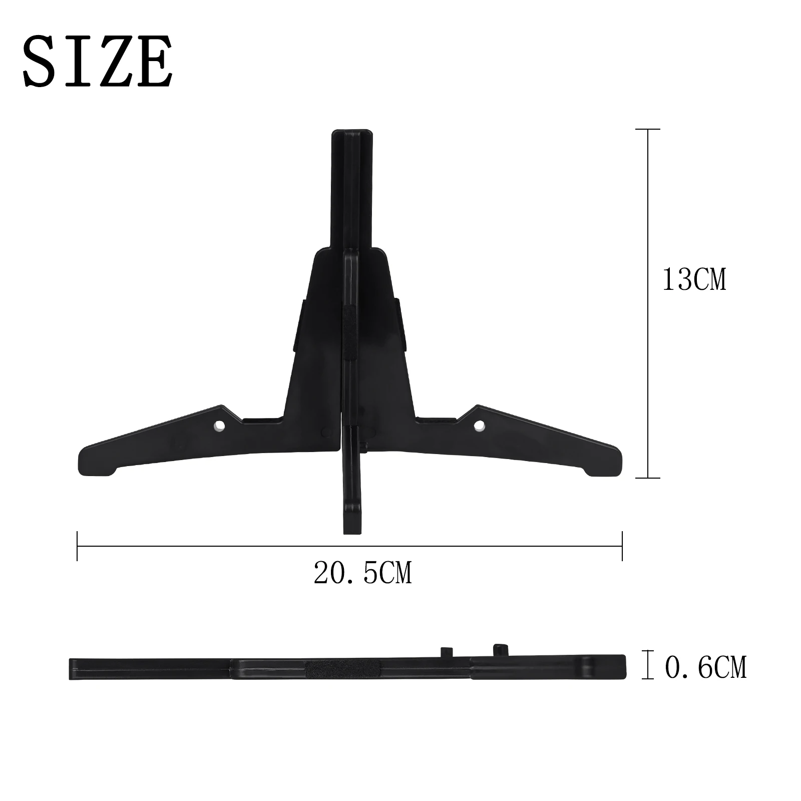 Portable Clarinet Stand Flute Bracket with Four Legs Stand Wind Instrument Accessories Suitable for Clarinet and Flute