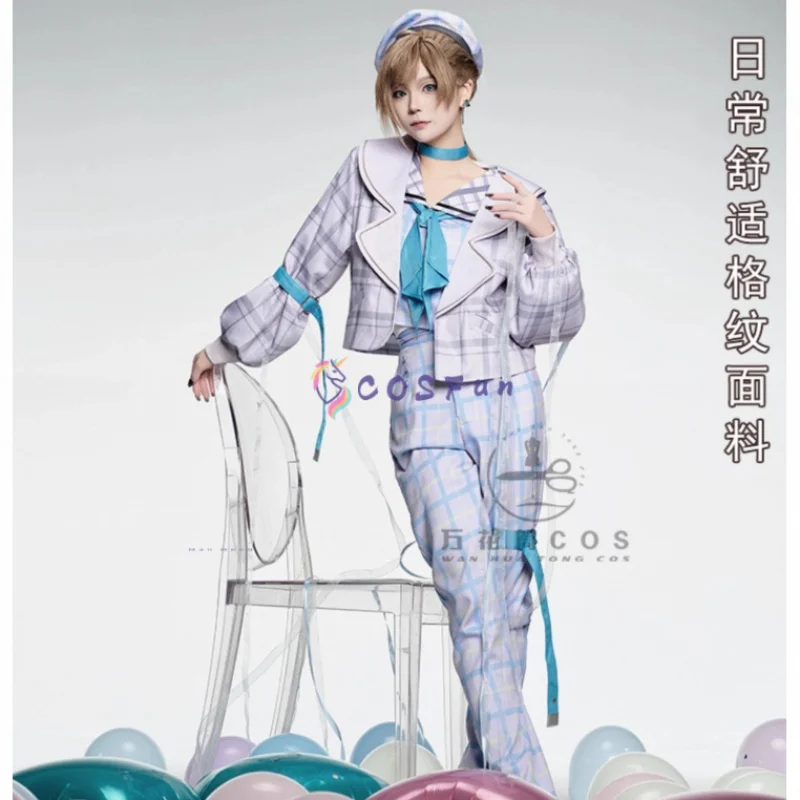 أزياء Vtuber Hololive Kuzuha Kanae التأثيرية معطف قبعة حفلة الهالوين ملحقات موحدة رائعة مجموعة كاملة من الدعائم