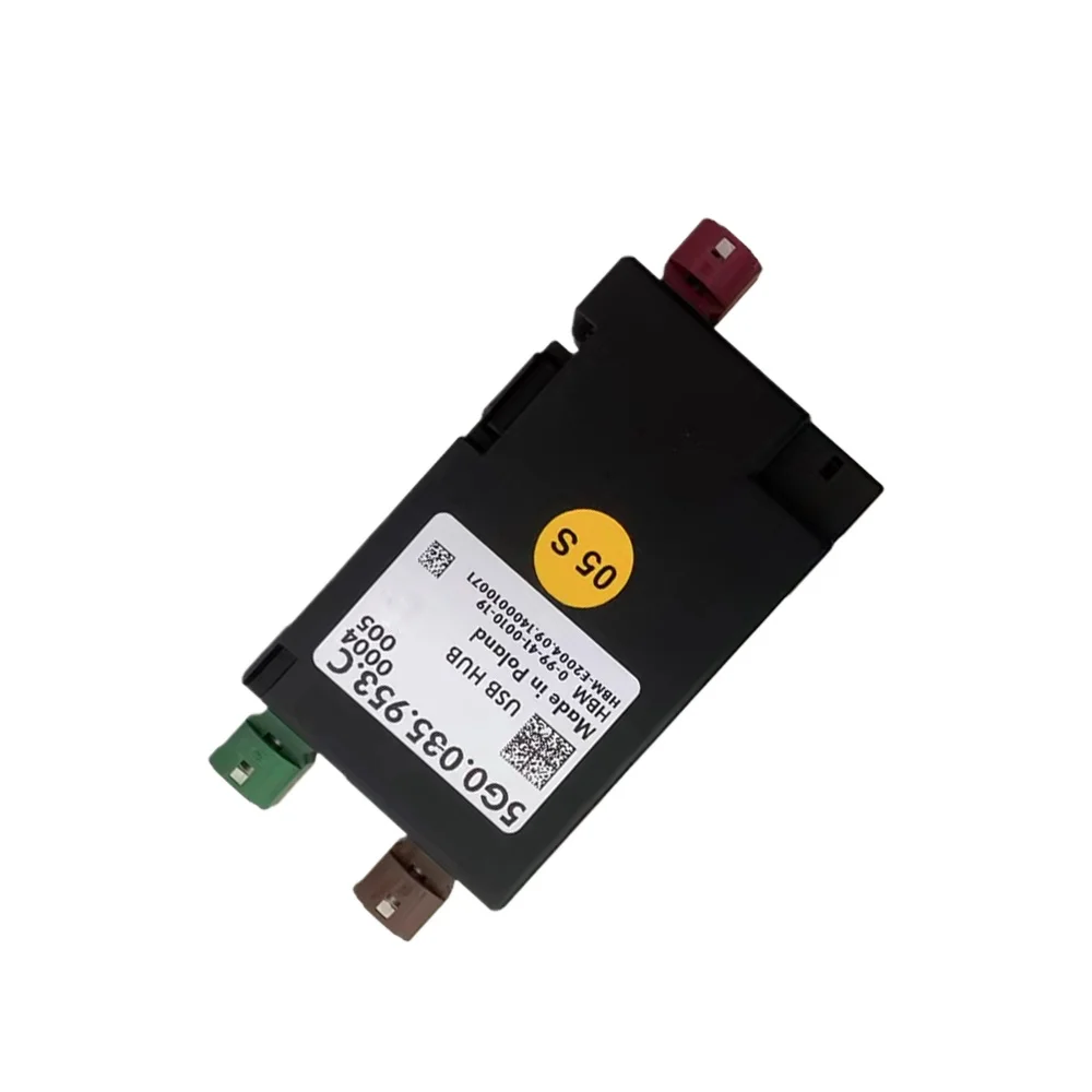5G0035953C Rear USB converter module, USB hub for Passat B8/ Variant Tiguan MK2 Touran Golf 7 CC Superb Caddy 5G0 035 953 C